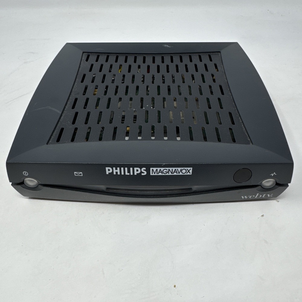 Vintage Philips Magnavox WebTV Receiver Internet Terminal Keyboard Set READ - Picture 5 of 10